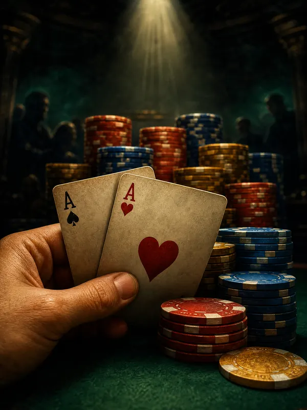 Ilustrasi permainan Texas Hold'em Nusantara di Zeus138